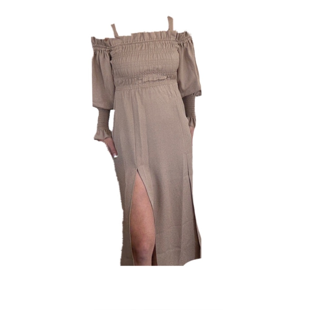 All Saints Lary Dress (Sand Brown Color) *NWT*